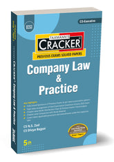Taxmann Cracker -Company Law and Practice Book for CS Executive by N.S. Zad , Divya Bajpai